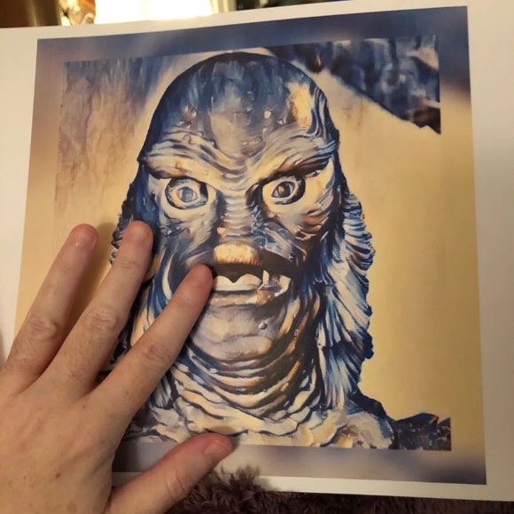 CREATURE FROM BLACK LAGOON PREMIUM ART PRINT - Picture 2 of 2